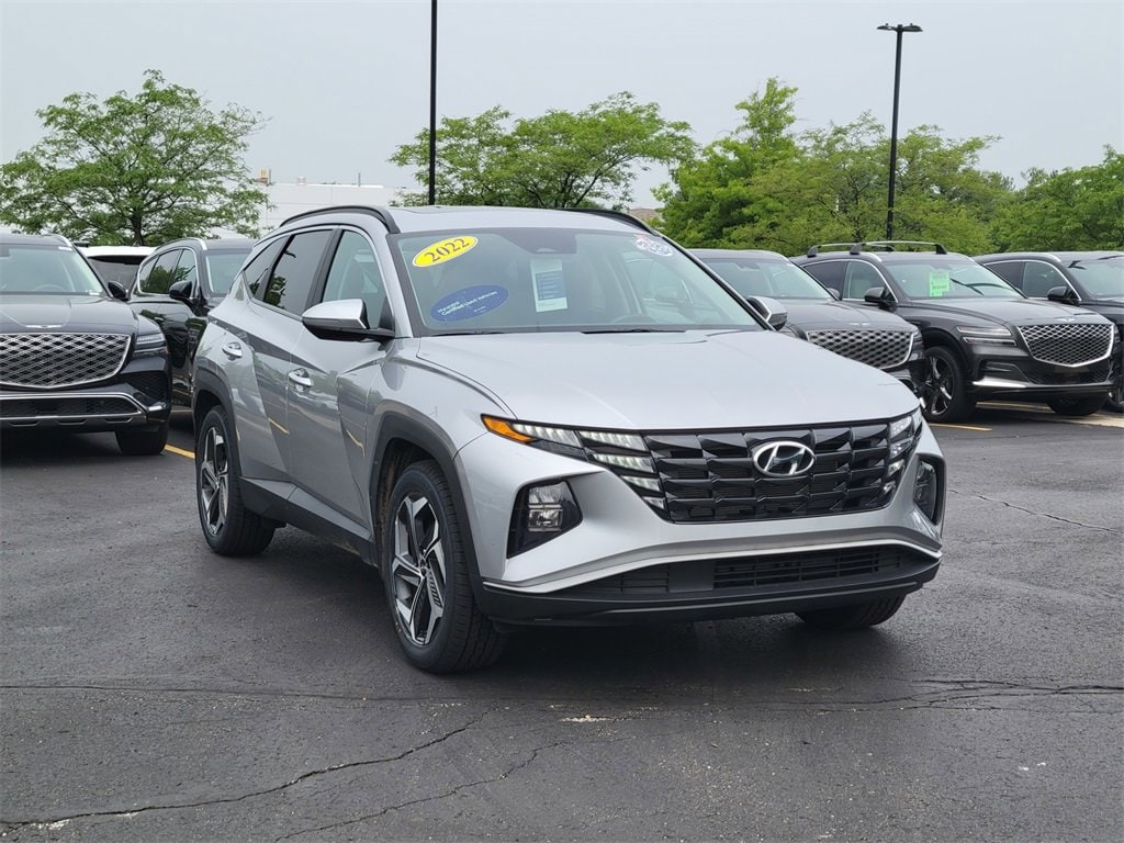 Certified 2022 Hyundai Tucson SEL with VIN 5NMJF3AE2NH094033 for sale in Brunswick, OH