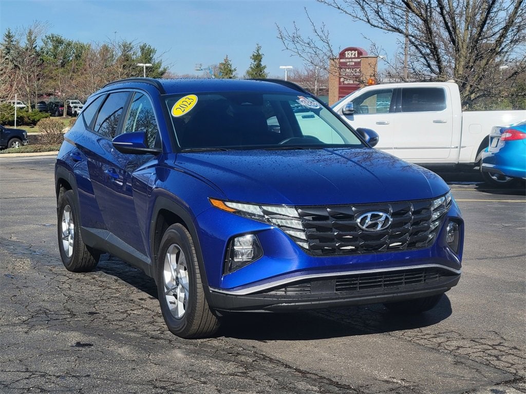 Used 2023 Hyundai Tucson SEL with VIN 5NMJBCAE7PH270220 for sale in Brunswick, OH