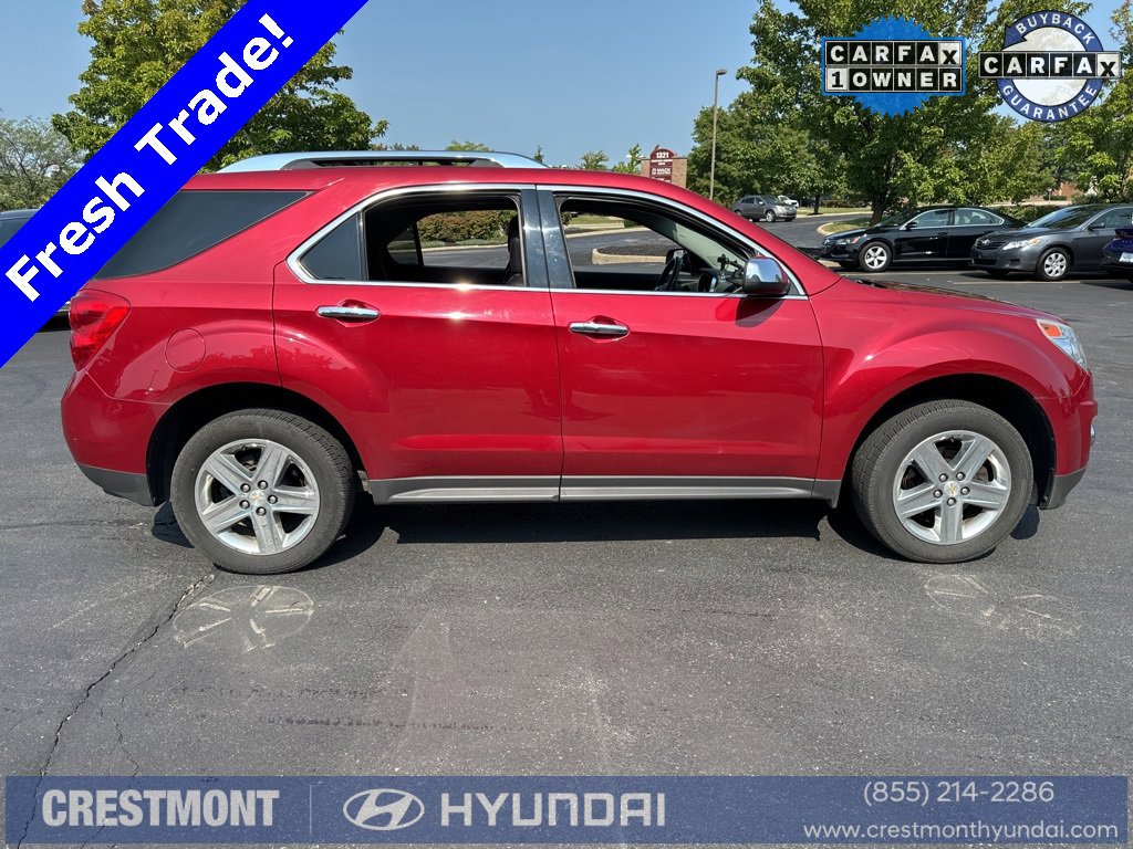 Used 2015 Chevrolet Equinox LTZ with VIN 2GNALDEK7F6431326 for sale in Brunswick, OH