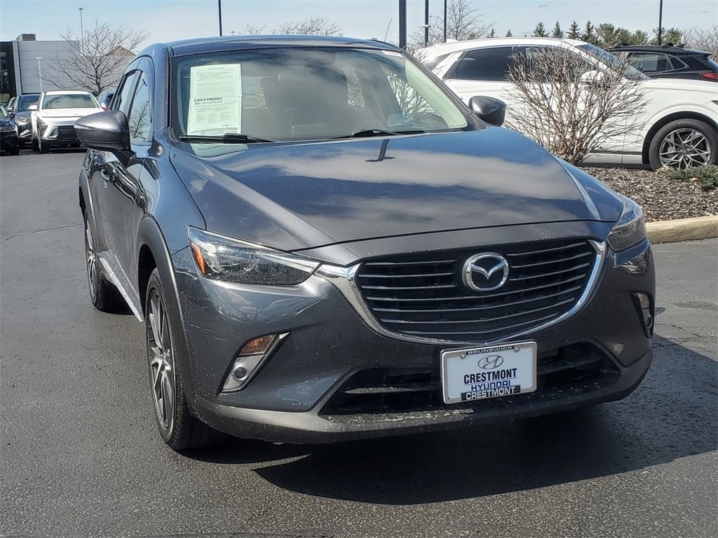 Used 2017 Mazda CX-3 Grand Touring with VIN JM1DKFD71H0169817 for sale in Brunswick, OH