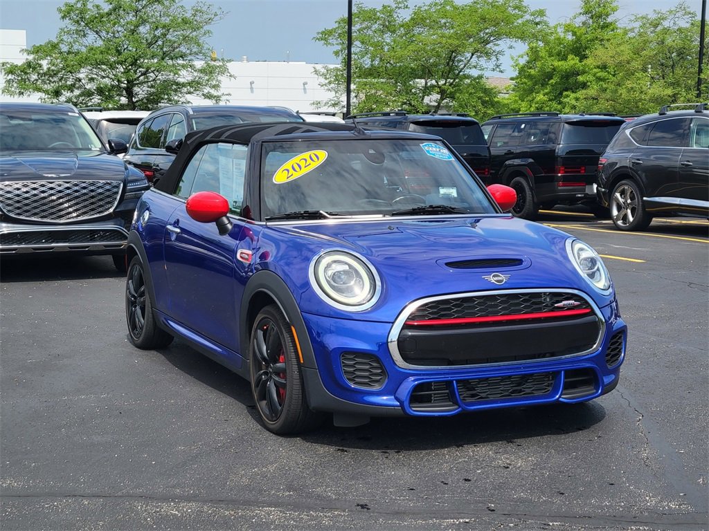 Used 2020 MINI Convertible John Cooper Works with VIN WMWWJ9C0XL3L77233 for sale in Brunswick, OH