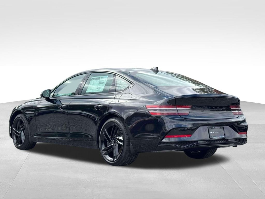 New 2026 Genesis G80 3.5T Prestige Black Sedan