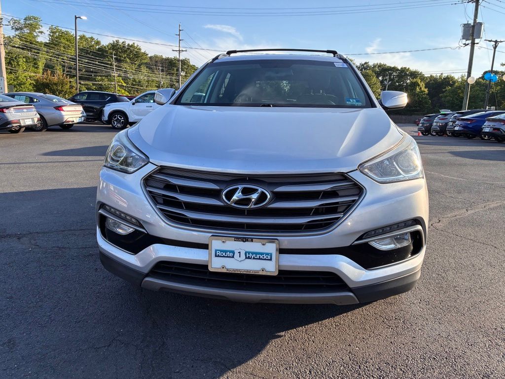 Used 2018 Hyundai Santa Fe Sport with VIN 5XYZU3LB1JG503963 for sale in South Brunswick Township, NJ