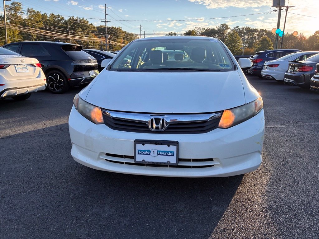 Used 2012 Honda Civic LX with VIN 19XFB2F54CE392916 for sale in South Brunswick Township, NJ