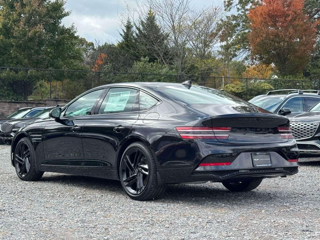 New 2026 Genesis G80 3.5T Prestige Black Sedan