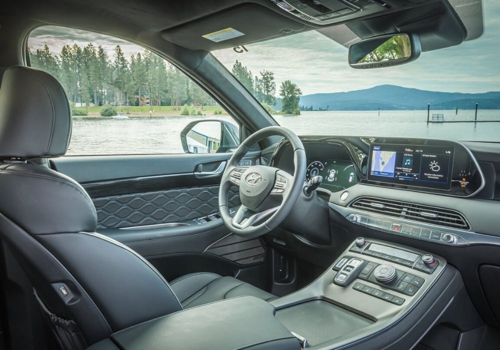 2020 Hyundai Palisade interior front cabin design view