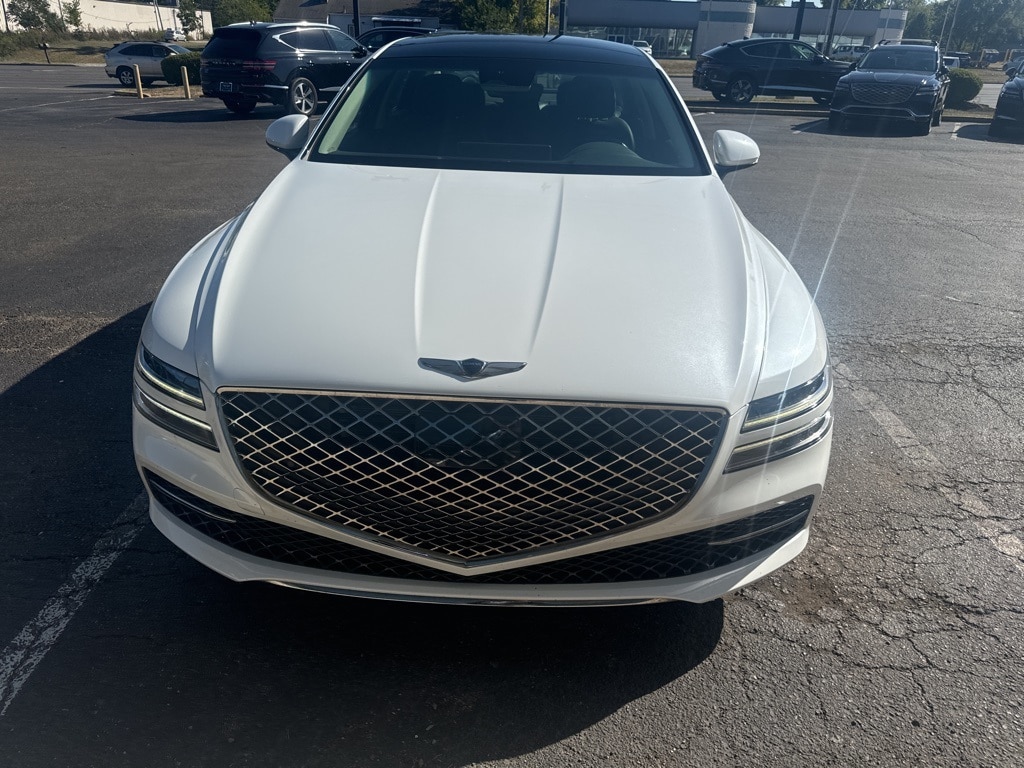 Certified 2022 GENESIS G80 Base with VIN KMTGB4SC0NU126304 for sale in Columbus, OH