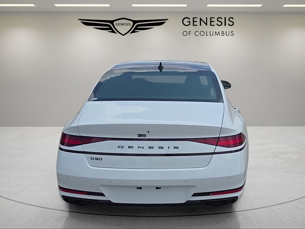 New 2026 Genesis G90 3.5T E-SC Mhev Prestige Black Sedan
