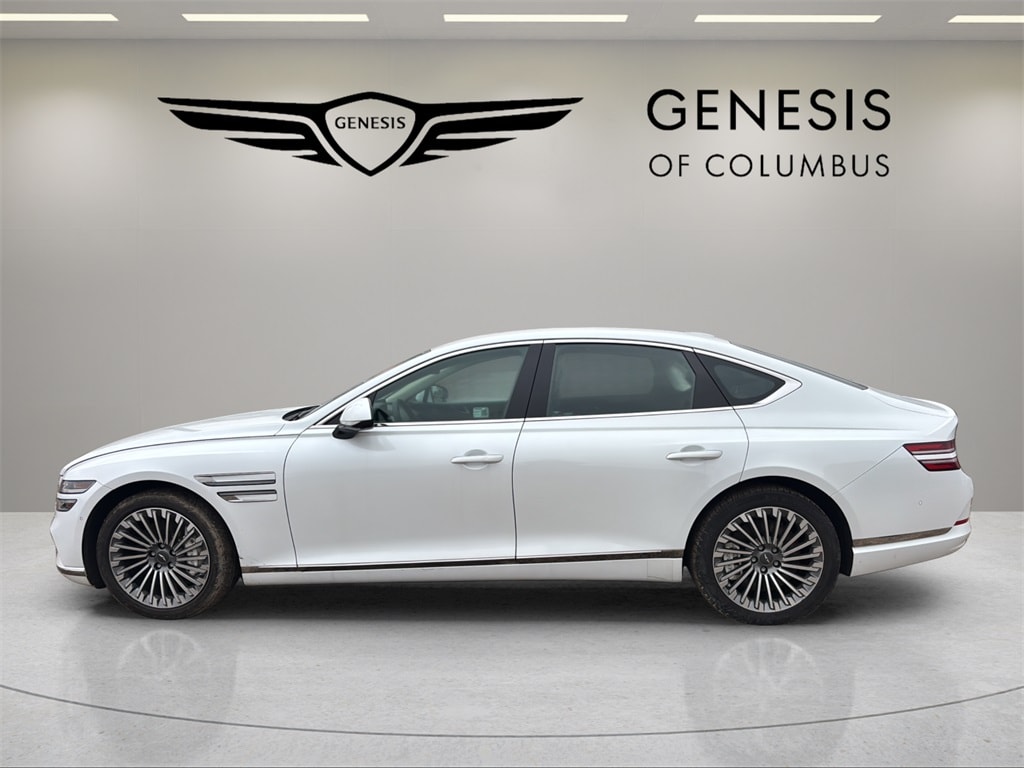 Certified 2024 GENESIS Electrified G80 Base with VIN KMTGE4S11RU007687 for sale in Columbus, OH