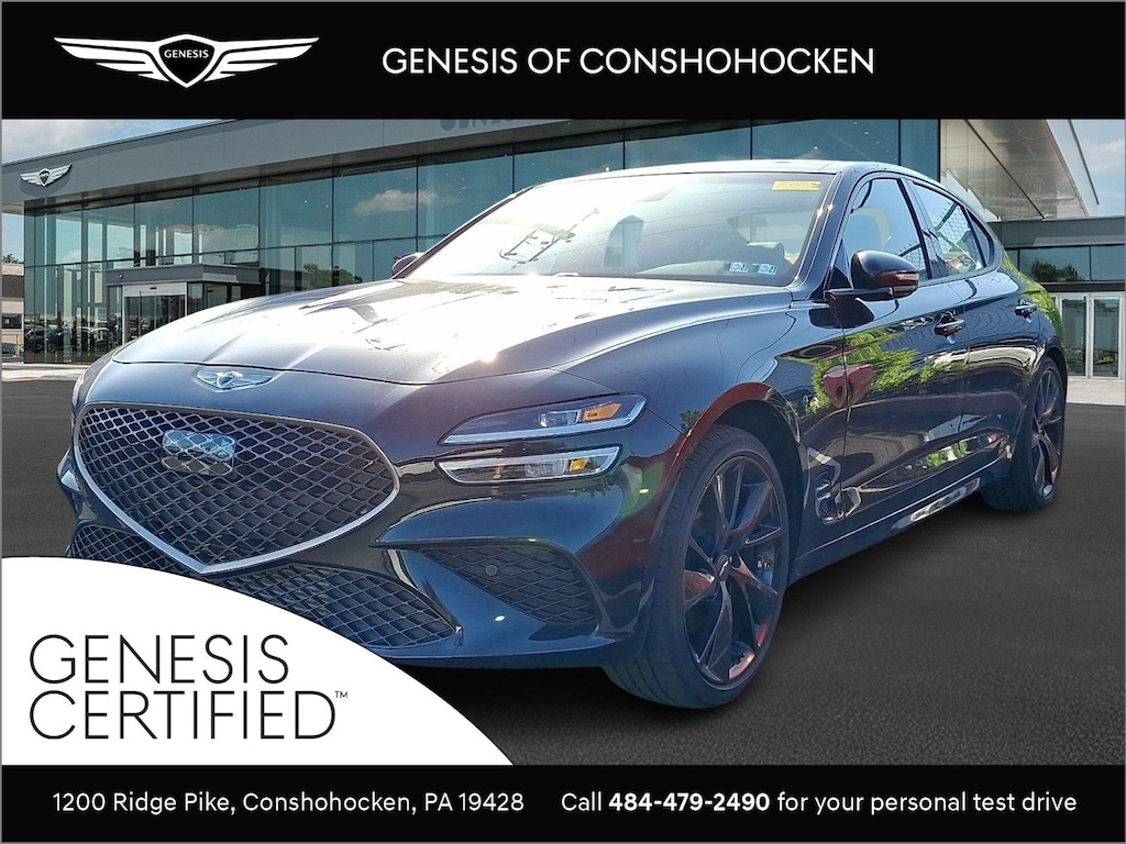 Certified 2023 Genesis G70 2.0T Sport Prestige AWD Sedan