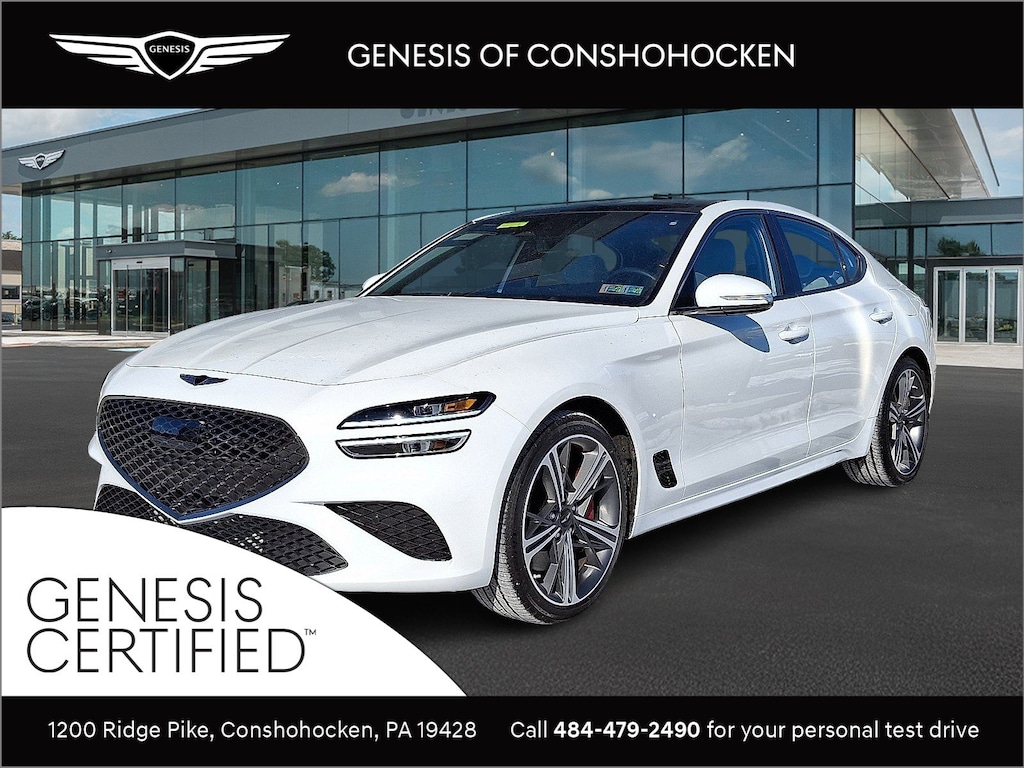 Certified 2025 Genesis G70 3.3T Sport Advanced AWD Sedan