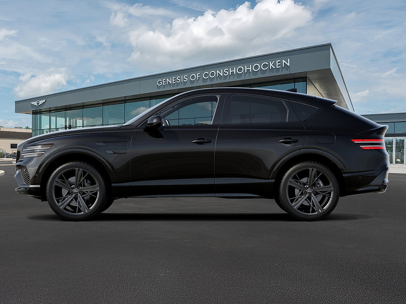 New 2027 Genesis GV80 Coupe 3.5T e-SC Prestige Black SUV