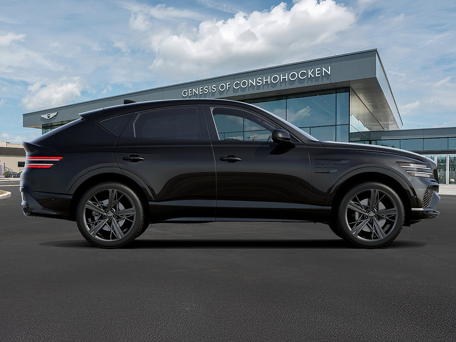 New 2027 Genesis GV80 Coupe 3.5T e-SC Prestige Black SUV
