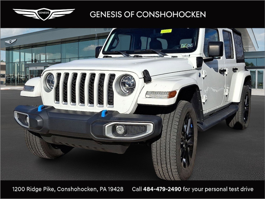 Used 2022 Jeep Wrangler Unlimited 4xe Sahara SUV