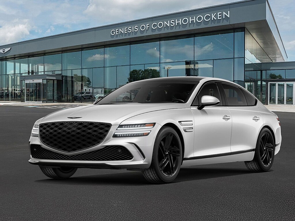 New 2026 Genesis G80 3.5T Prestige Black Sedan