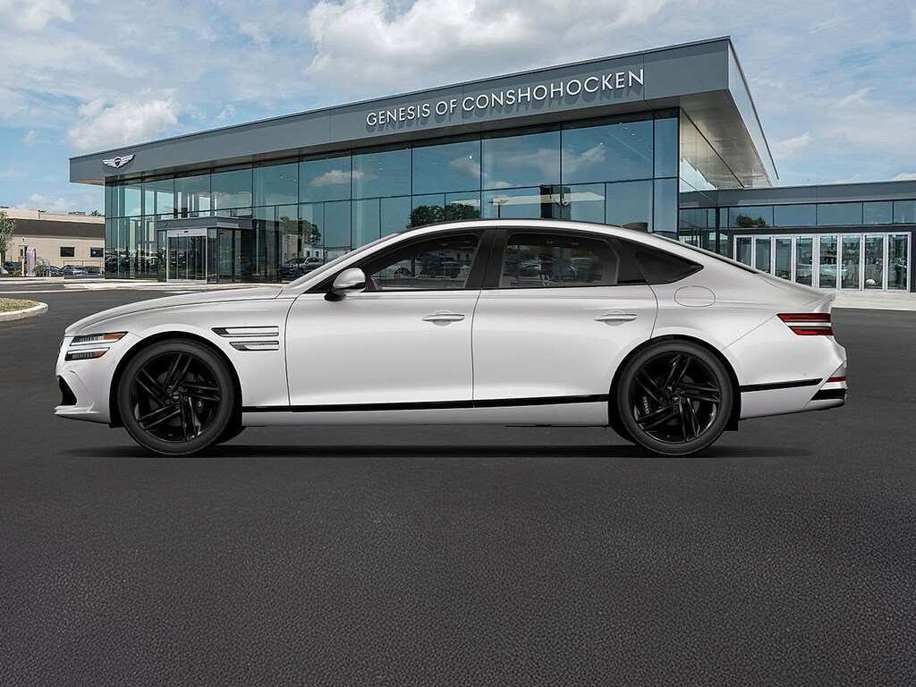 New 2026 Genesis G80 3.5T Prestige Black Sedan