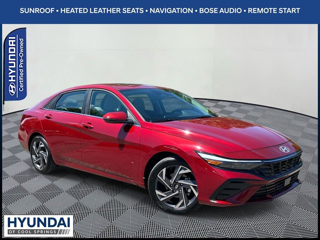 Certified 2025 Hyundai Elantra Limited Sedan