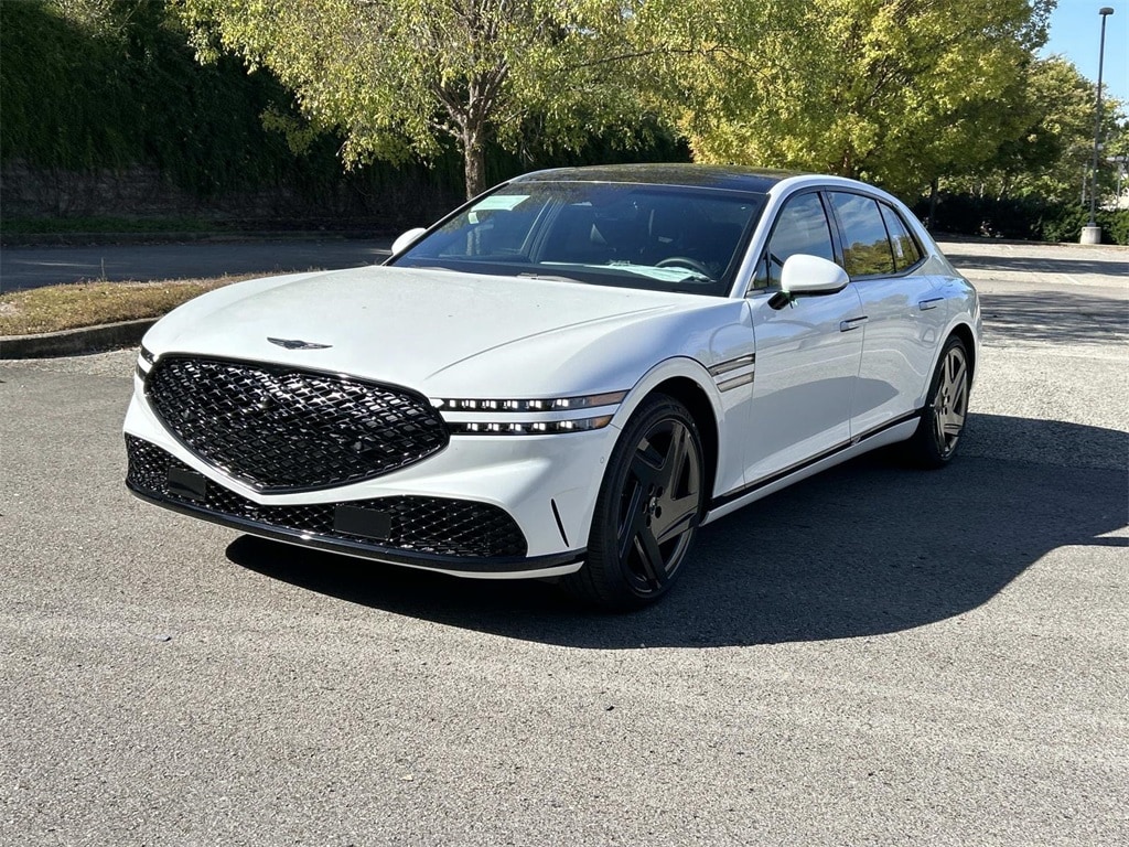 New 2026 Genesis G90 3.5T E-SC Mhev Prestige Black Sedan