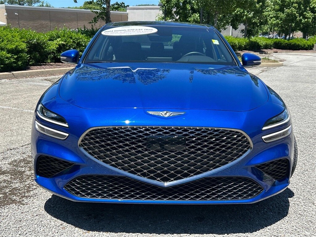 Certified 2024 GENESIS G70 Standard with VIN KMTG34SC5RU139245 for sale in Franklin, TN