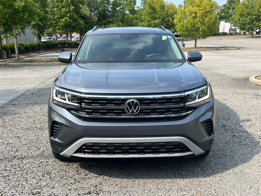 Used 2021 Volkswagen Atlas SE w/Tech with VIN 1V2JR2CAXMC573355 for sale in Franklin, TN