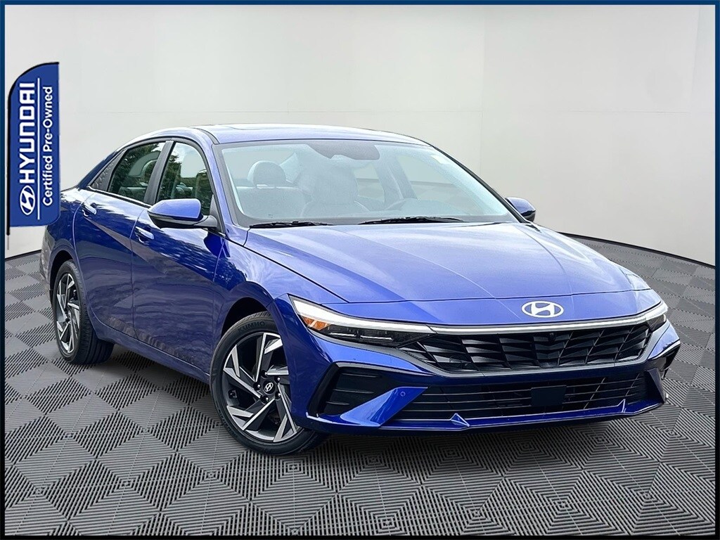 Certified 2024 Hyundai Elantra Limited Sedan