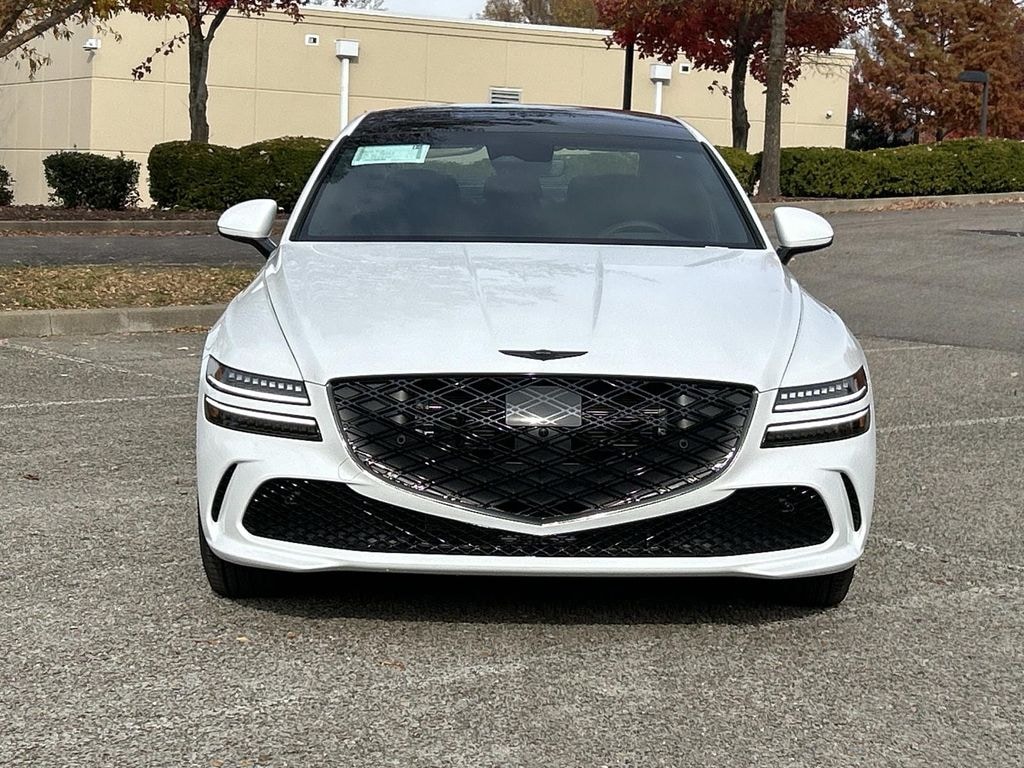 New 2026 Genesis G80 3.5T Prestige Black Sedan