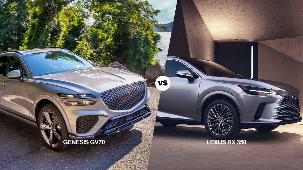 Genesis GV70 vs Lexus RX 350 Genesis of Cool Springs