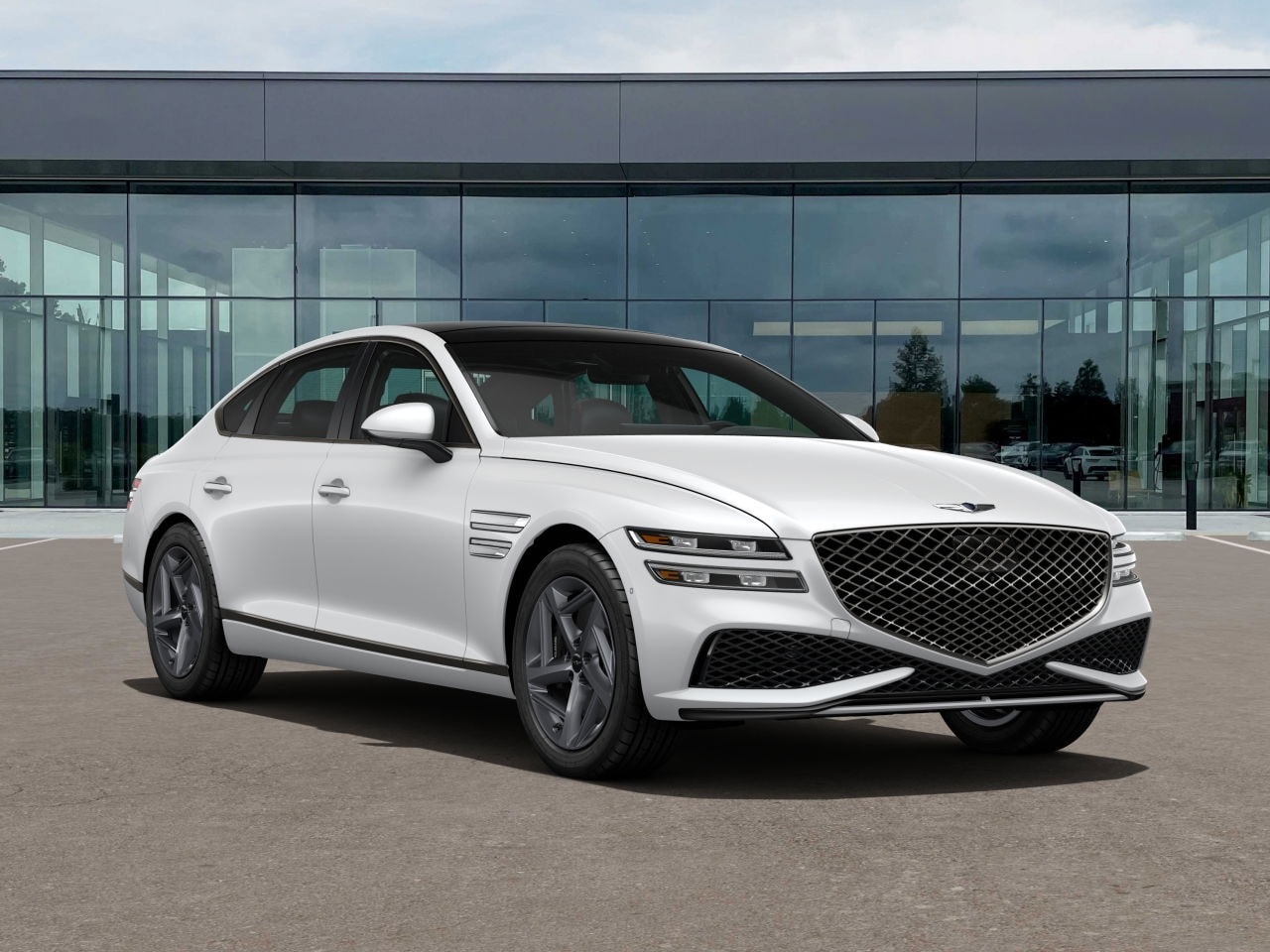 Certified 2024 GENESIS G80 Base with VIN KMTGA4SCDRU227904 for sale in Englewood, NJ