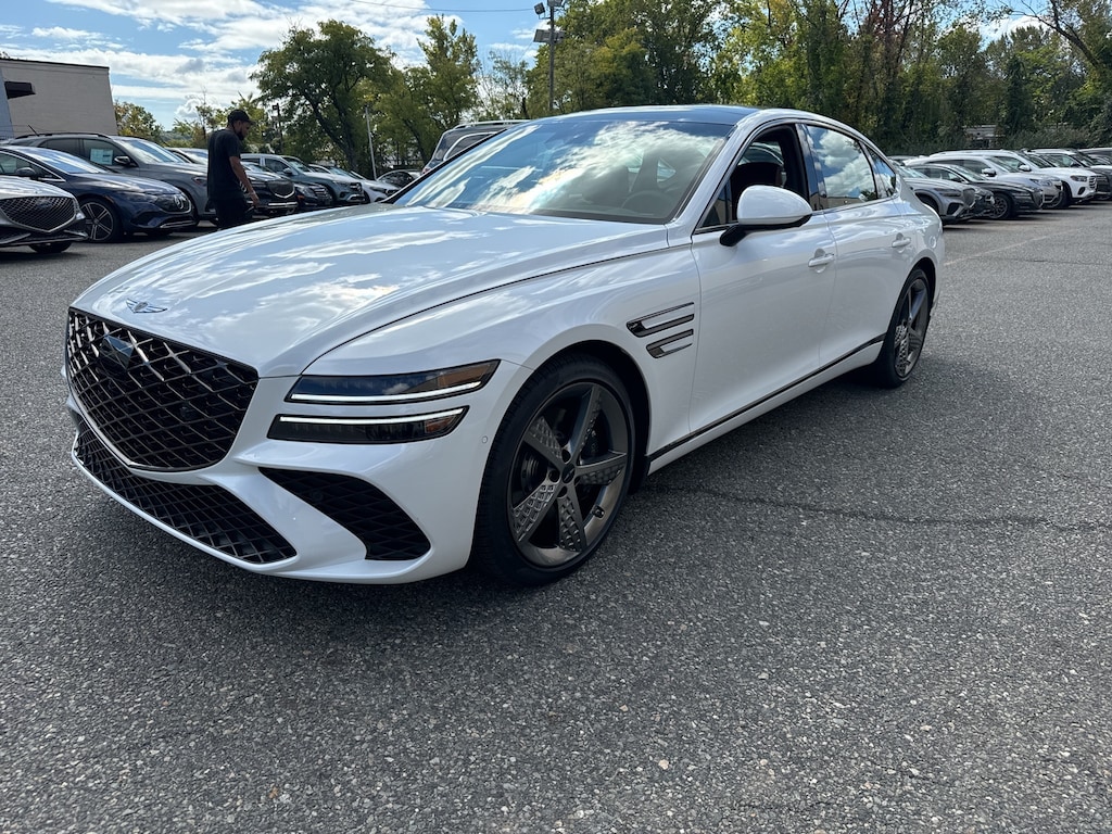 New 2025 Genesis G80 For Sale in Englewood NJ VIN KMTGG4SD3SU253165