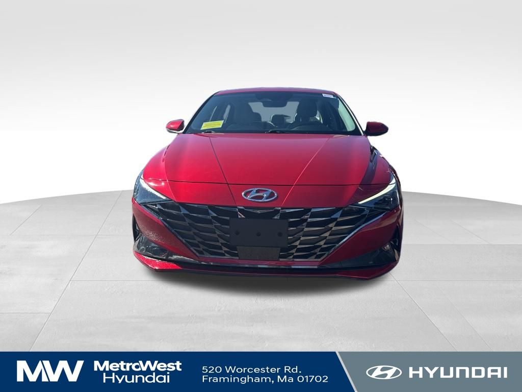 Used 2022 Hyundai Elantra Limited with VIN 5NPLP4AG0NH073620 for sale in Framingham, MA