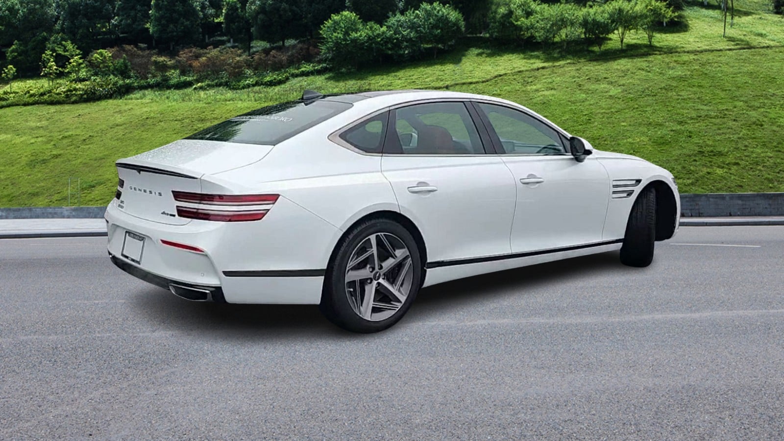 Certified 2024 GENESIS G80 SPORT with VIN KMTGB4SD8RU210126 for sale in Greensboro, NC