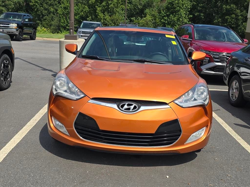 Used 2014 Hyundai Veloster Base with VIN KMHTC6AD8EU208888 for sale in Greer, SC