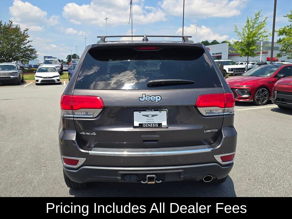 Used 2018 Jeep Grand Cherokee Limited 4x4 SUV