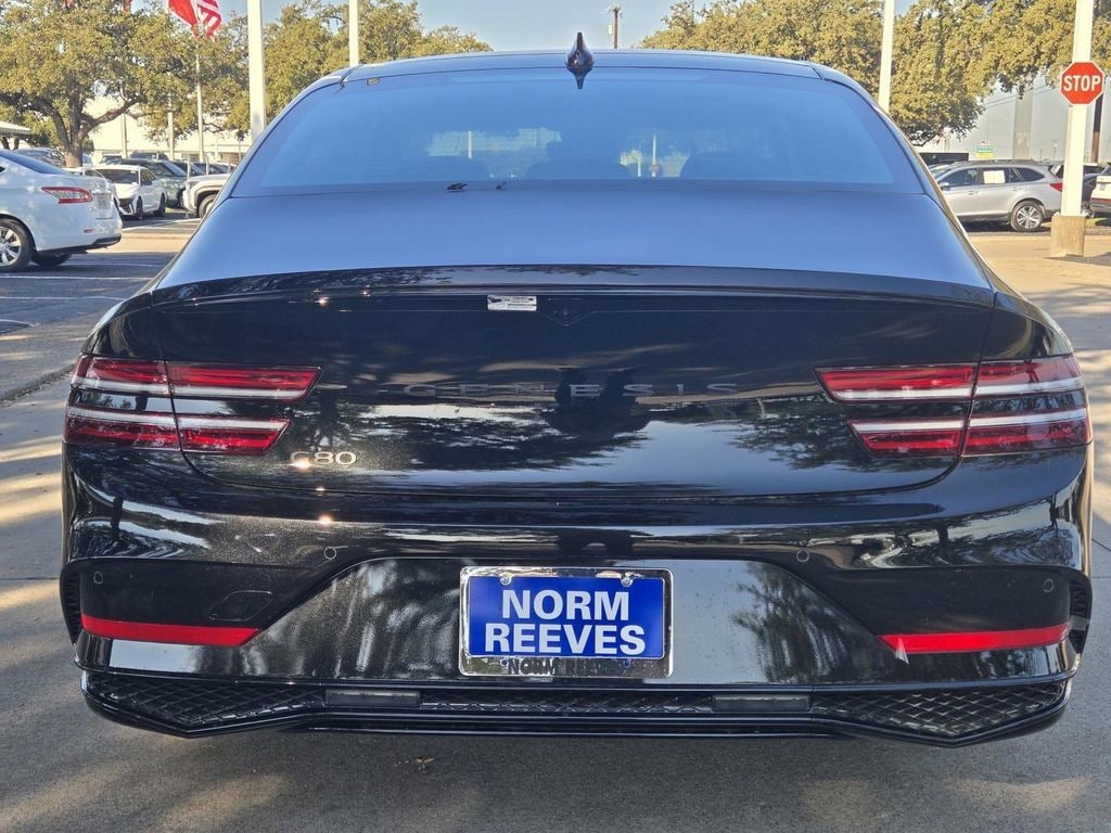 New 2026 Genesis G80 3.5T Prestige Black Sedan