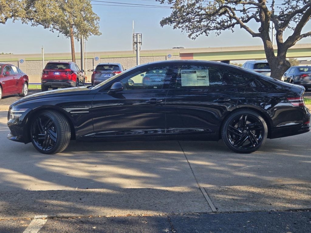 New 2026 Genesis G80 3.5T Prestige Black Sedan