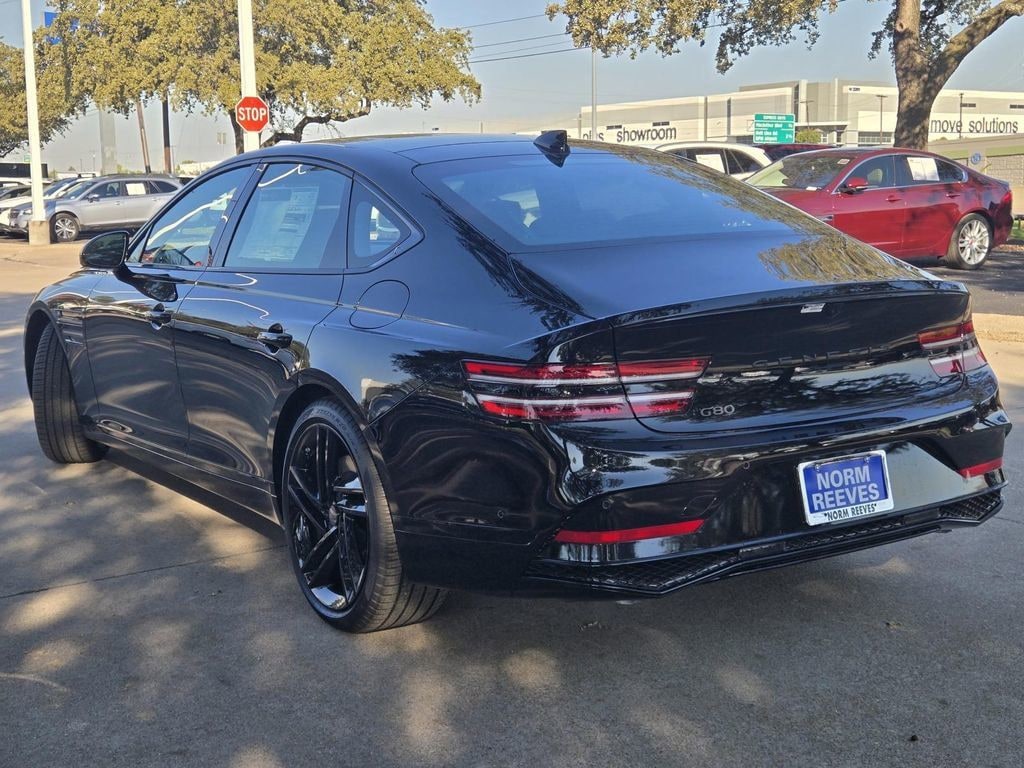 New 2026 Genesis G80 3.5T Prestige Black Sedan