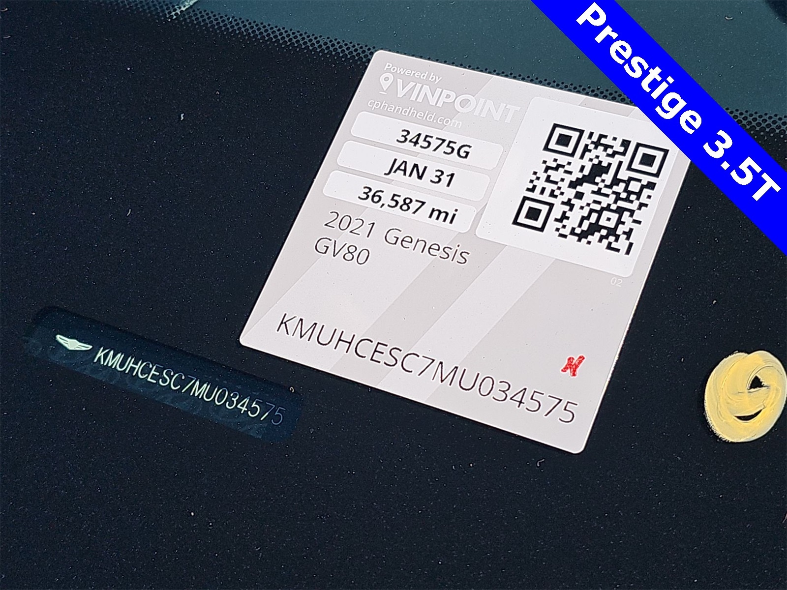 Thumbnail: 2021 Genesis GV80 - 25