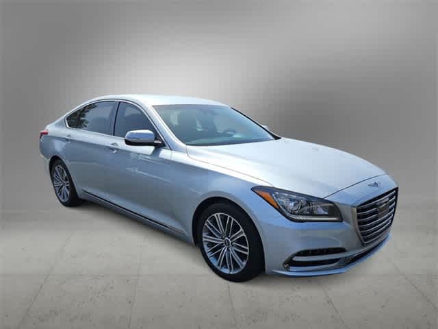 Used 2019 GENESIS G80 Base with VIN KMHGN4JE7KU296062 for sale in Las Vegas, NV