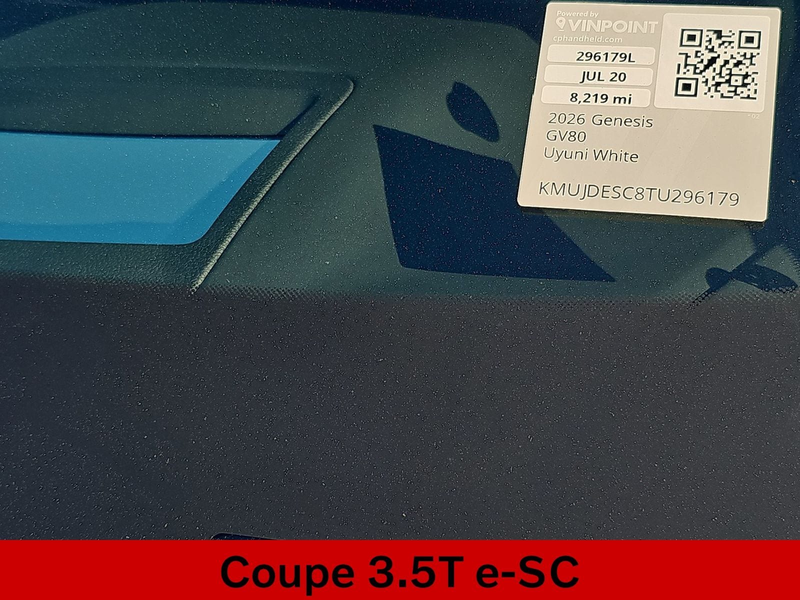 2026 GENESIS GV80 Coupe E-SC Prestige Black - Photo 25