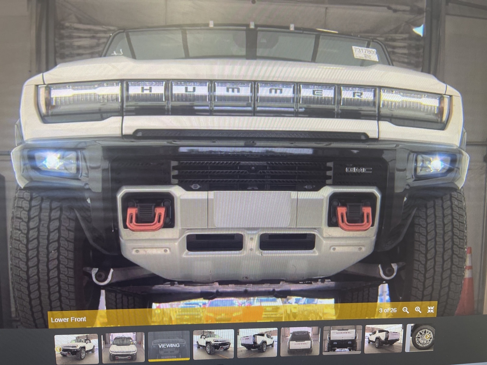 Used 2024 GMC HUMMER EV 3X with VIN 1GT10DDB8RU105382 for sale in Las Vegas, NV