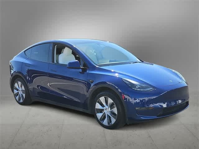 Used 2023 Tesla Model Y Long Range with VIN 7SAYGAEE0PF793596 for sale in Las Vegas, NV