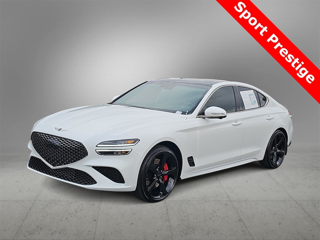 Certified 2026 Genesis G70 3.3T Sport Prestige RWD Sedan
