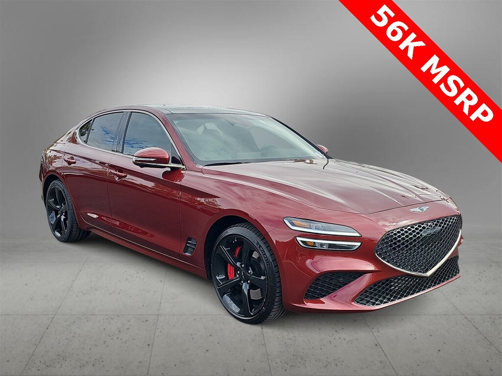 Certified 2026 Genesis G70 3.3T Sport Prestige RWD Sedan