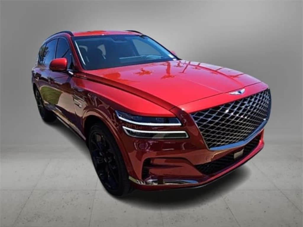 New 2024 Genesis GV80 SUV 3.5T Prestige Signature Mauna Red For Sale