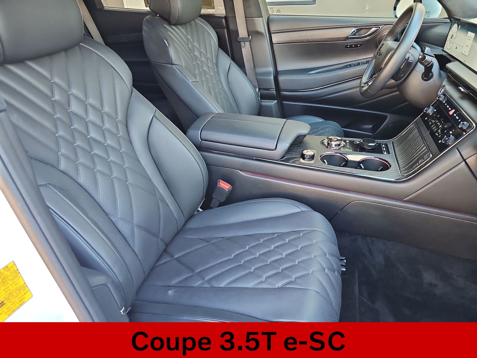 2026 GENESIS GV80 Coupe E-SC Prestige Black - Photo 18