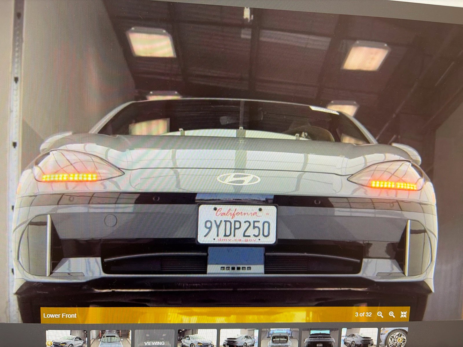 Used 2025 Hyundai IONIQ 6 SEL with VIN KMHM34AC8SA116449 for sale in Las Vegas, NV