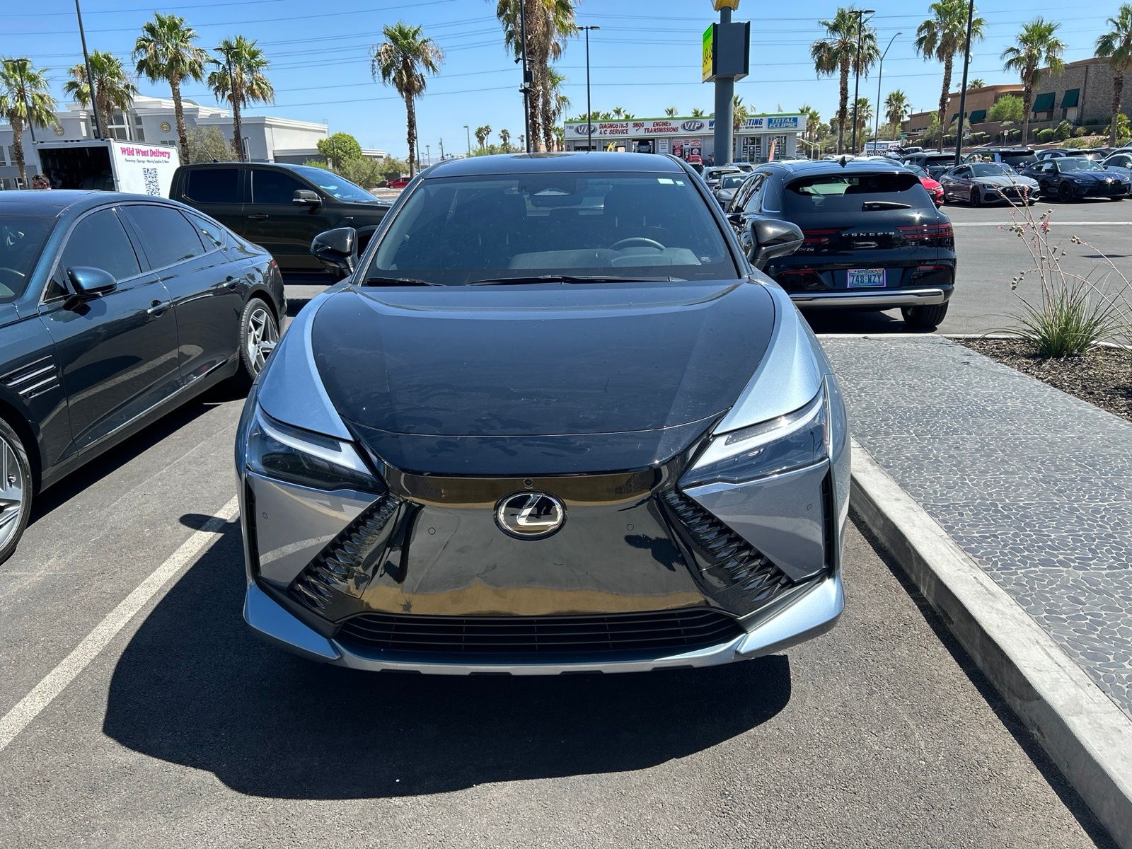 Used 2025 Lexus RZ Premium with VIN JTJABABB4SA010107 for sale in Las Vegas, NV