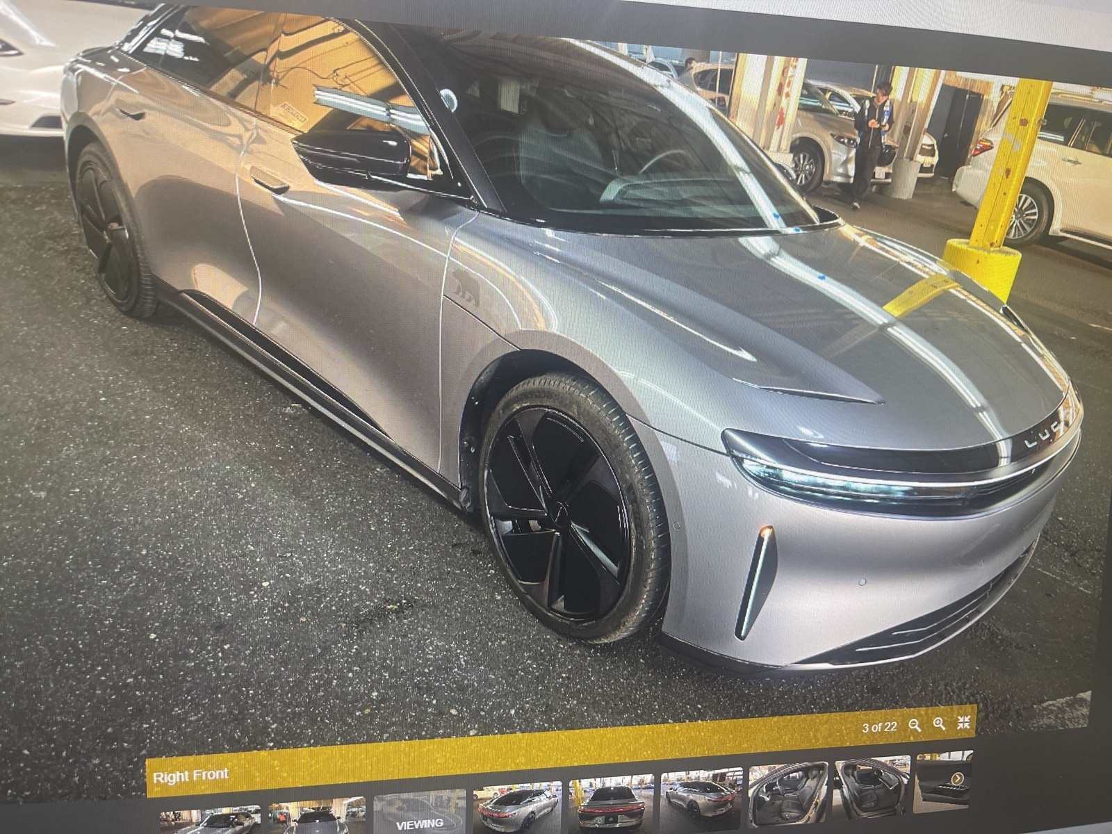 Used 2024 Lucid Air Touring with VIN 50EA1TEA9RA009612 for sale in Las Vegas, NV