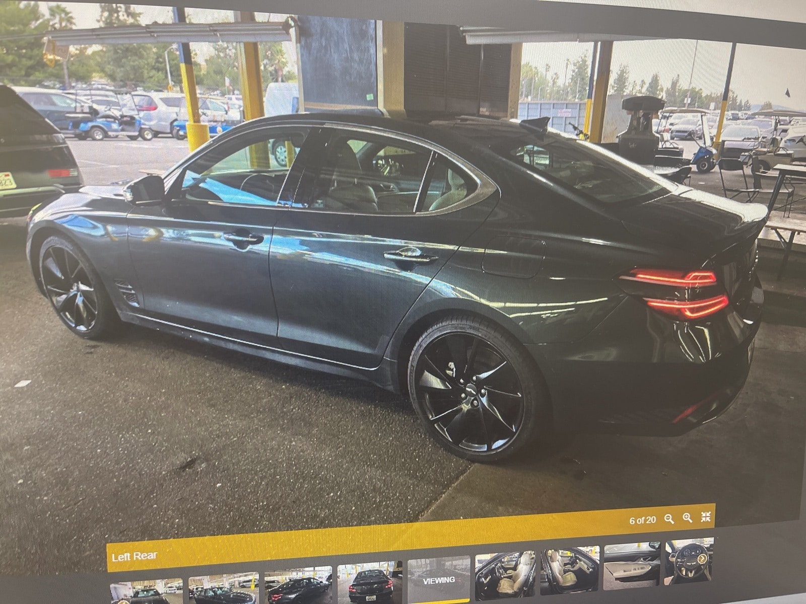 Thumbnail: 2023 Genesis G70 - 6