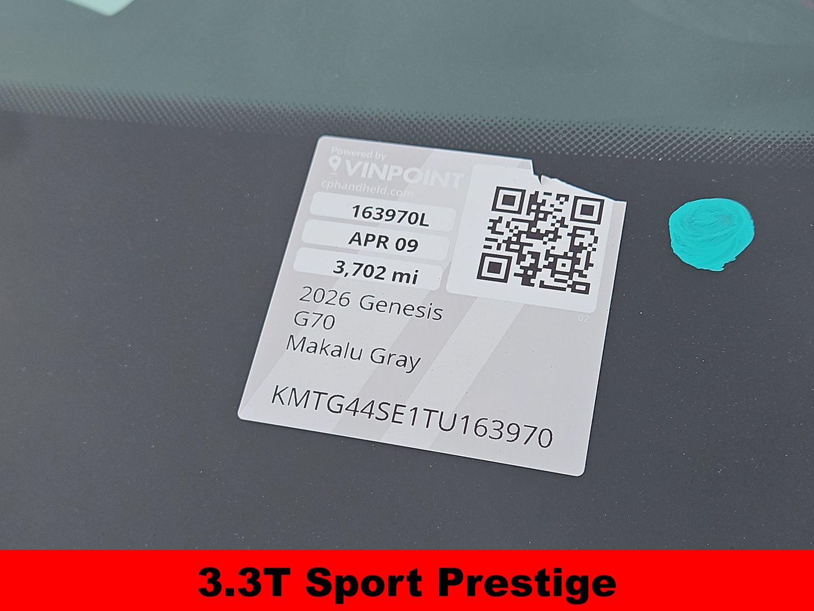 Thumbnail: 2026 Genesis G70 - 25